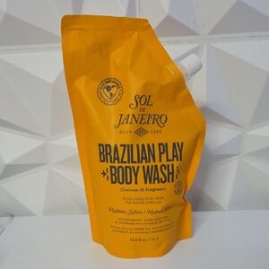 Sol de Janeiro Brazilian Play Body Wash Refillable Pouch 1 Liter. New and Sealed